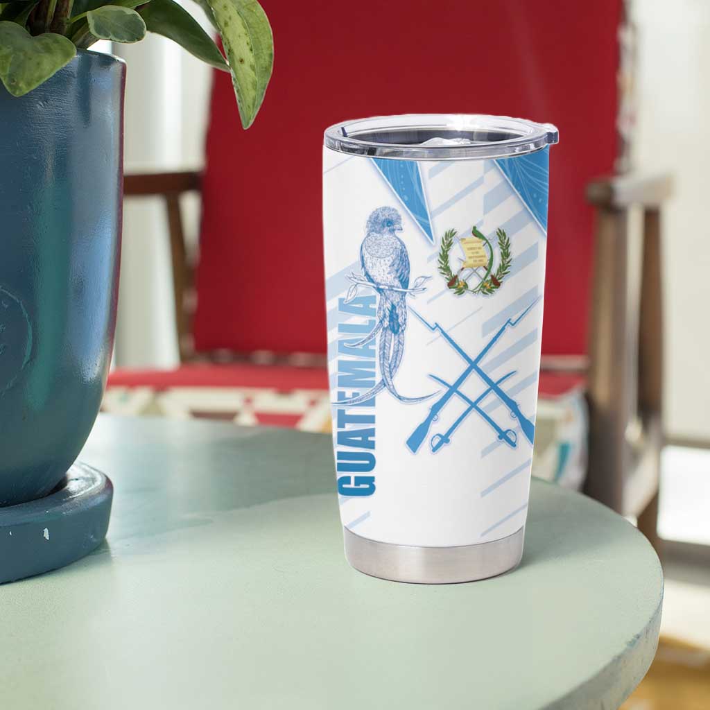Guatemala Tumbler Cup Quetzal Bird Guatemalan Soul
