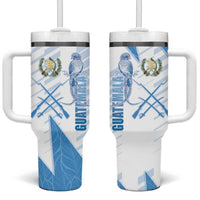 Guatemala Tumbler With Handle Quetzal Bird Guatemalan Soul