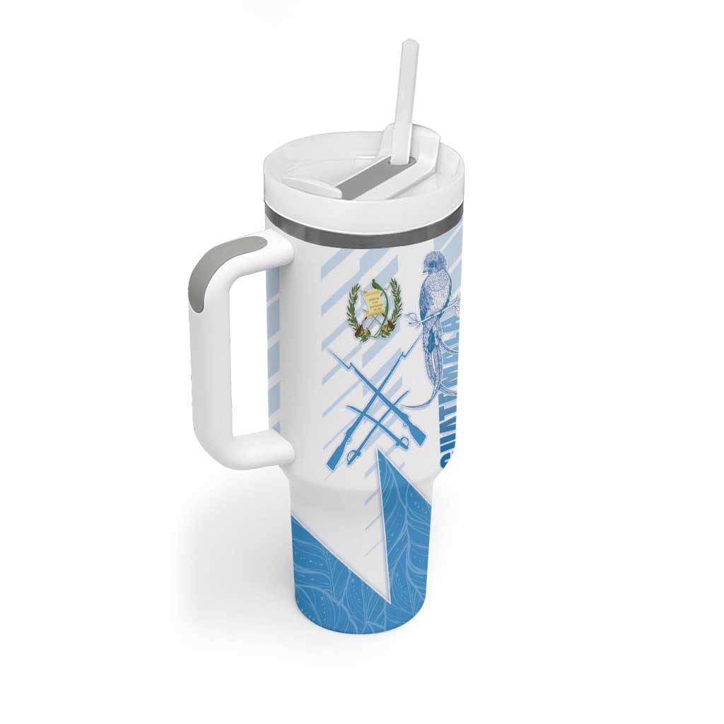 Guatemala Tumbler With Handle Quetzal Bird Guatemalan Soul