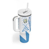 Guatemala Tumbler With Handle Quetzal Bird Guatemalan Soul