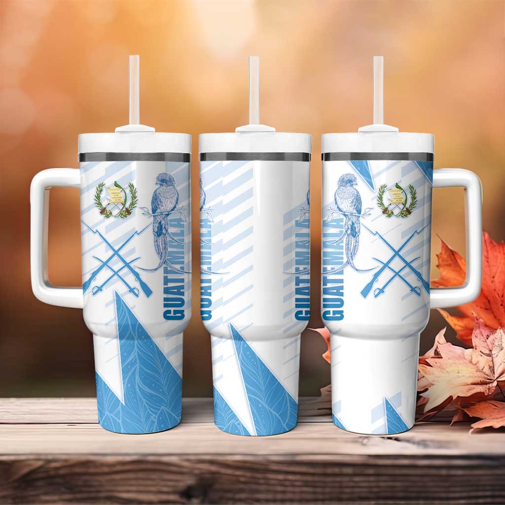 Guatemala Tumbler With Handle Quetzal Bird Guatemalan Soul