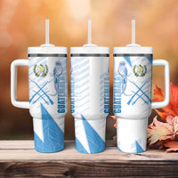 Guatemala Tumbler With Handle Quetzal Bird Guatemalan Soul