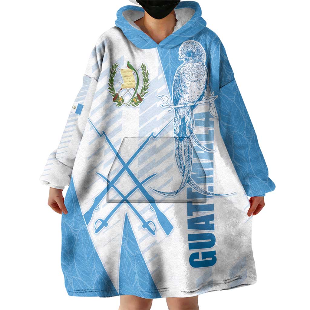 Guatemala Wearable Blanket Hoodie Quetzal Bird Guatemalan Soul DT05