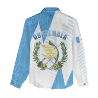 Guatemala Women Casual Shirt Quetzal Bird Guatemalan Soul DT05