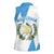 Guatemala Women Sleeveless Polo Shirt Quetzal Bird Guatemalan Soul DT05