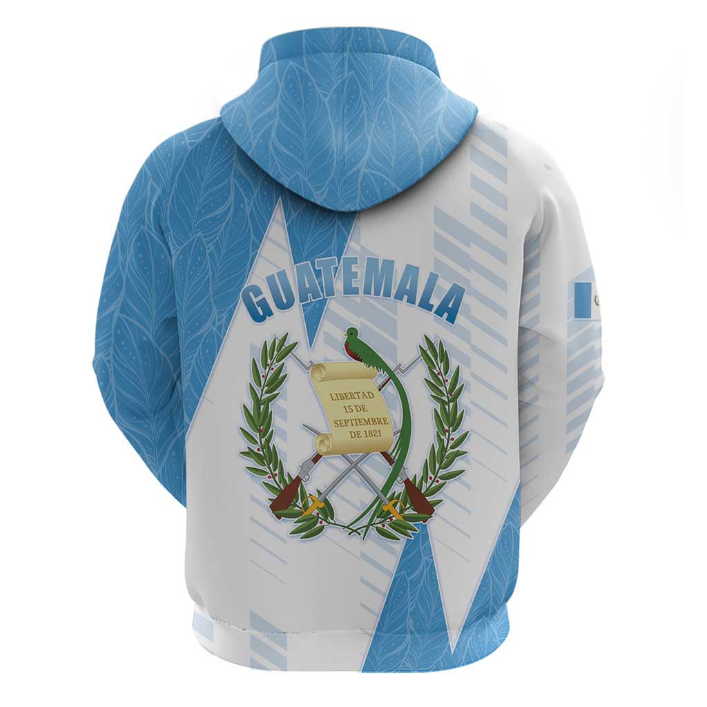 Guatemala Zip Hoodie Quetzal Bird Guatemalan Soul DT05