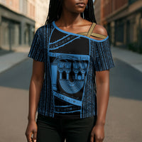 Egypt Menat Cross Shoulder Shirt Ancient Mythology Goddess Hathor Necklace