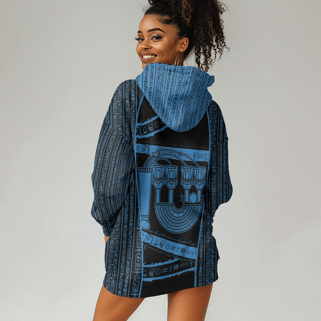 Egypt Menat Hoodie Dress Ancient Mythology Goddess Hathor Necklace