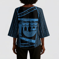 Egypt Menat Kimono Sleeve Blouse Ancient Mythology Goddess Hathor Necklace
