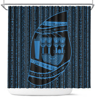 Egypt Menat Shower Curtain Ancient Mythology Goddess Hathor Necklace