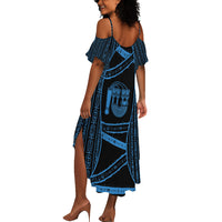 Egypt Menat Summer Maxi Dress Ancient Mythology Goddess Hathor Necklace