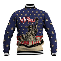 Personalized USA 4th Of July Baseball Jacket We The People - Wonder Print Shop