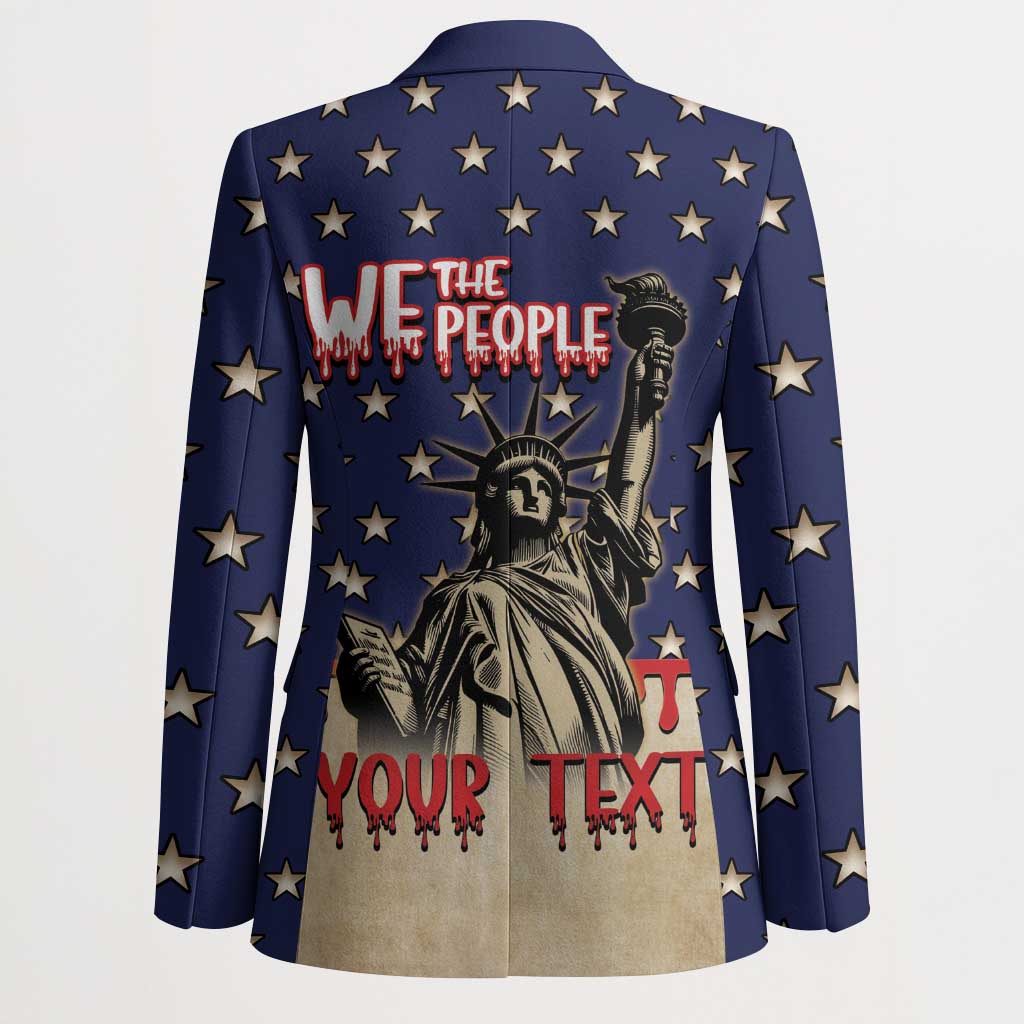 Personalized USA 4th Of July Blazer We The People - Wonder Print Shop