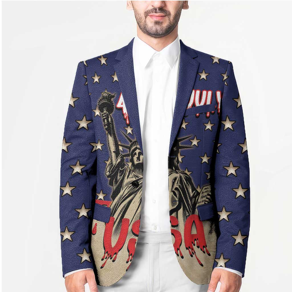 Personalized USA 4th Of July Blazer We The People - Wonder Print Shop