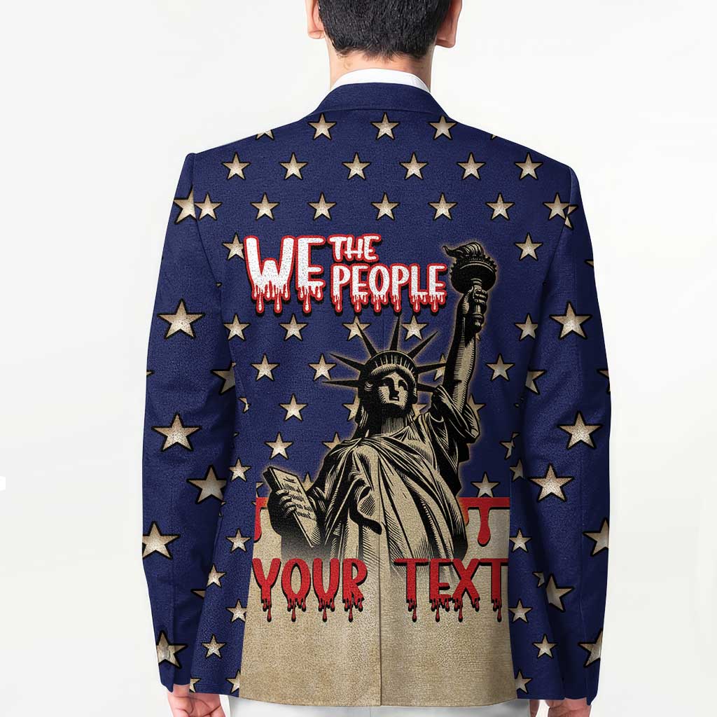 Personalized USA 4th Of July Blazer We The People - Wonder Print Shop