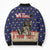 Personalized USA 4th Of July Bomber Puffer Jacket We The People - Wonder Print Shop