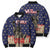 Personalized USA 4th Of July Bomber Puffer Jacket We The People - Wonder Print Shop