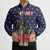 Personalized USA 4th Of July Bomber Puffer Jacket We The People - Wonder Print Shop