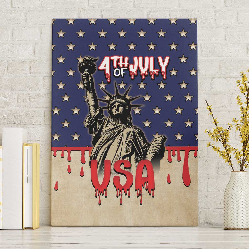 USA 4th Of July Canvas Wall Art We The People - Wonder Print Shop
