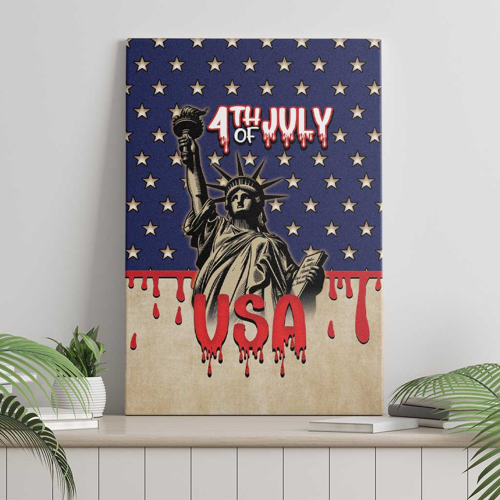 USA 4th Of July Canvas Wall Art We The People - Wonder Print Shop