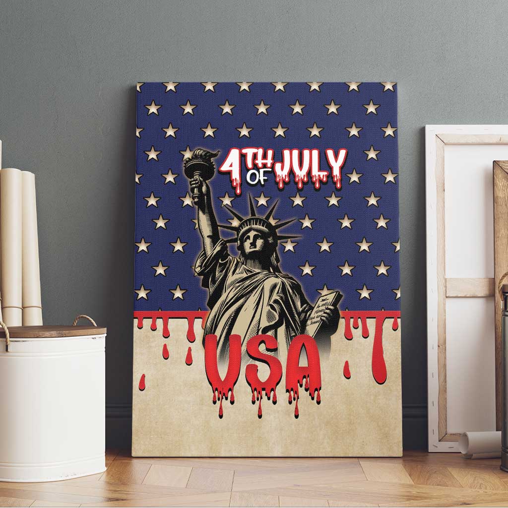 USA 4th Of July Canvas Wall Art We The People - Wonder Print Shop