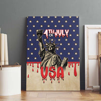 USA 4th Of July Canvas Wall Art We The People - Wonder Print Shop