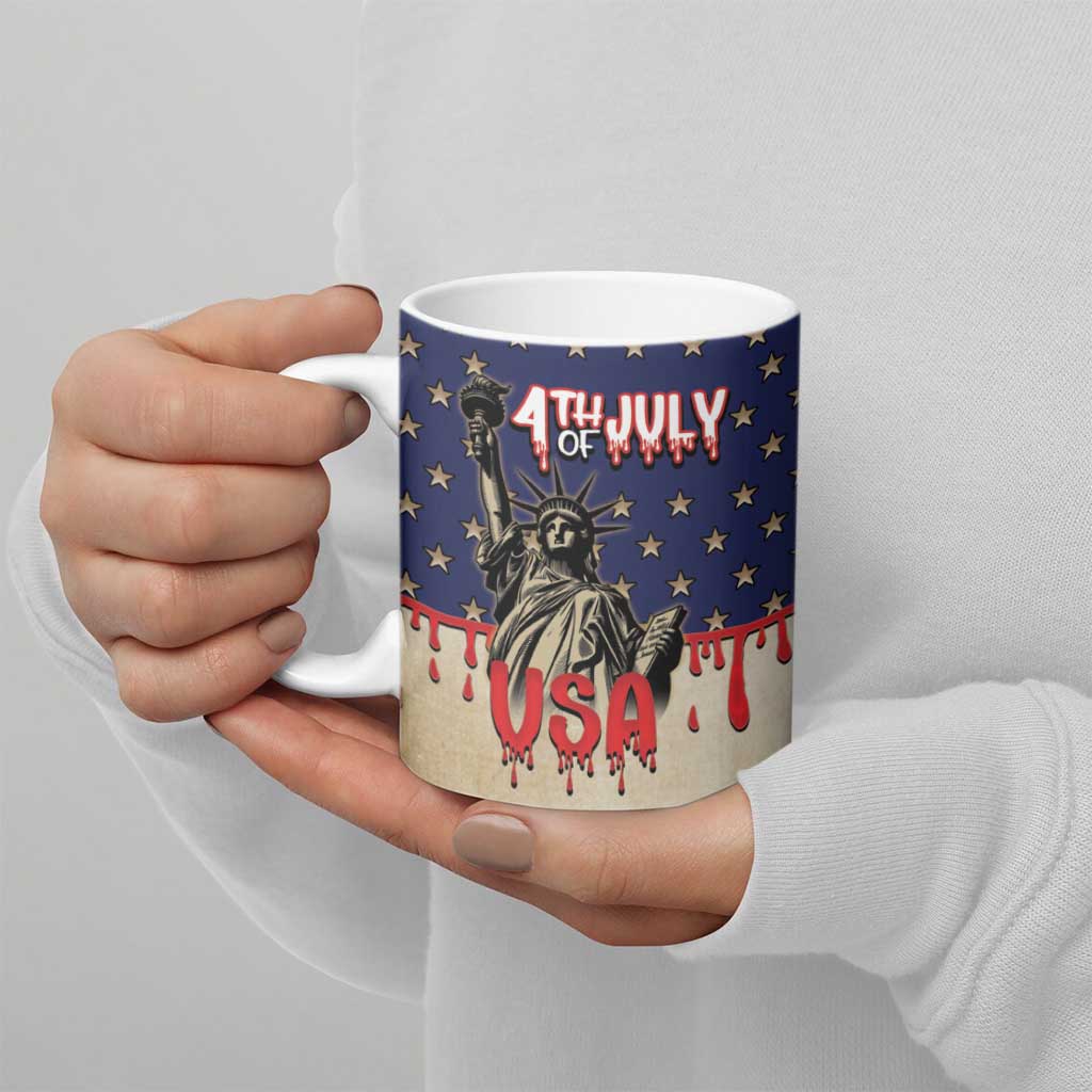 USA 4th Of July Ceramic Mug We The People - Wonder Print Shop