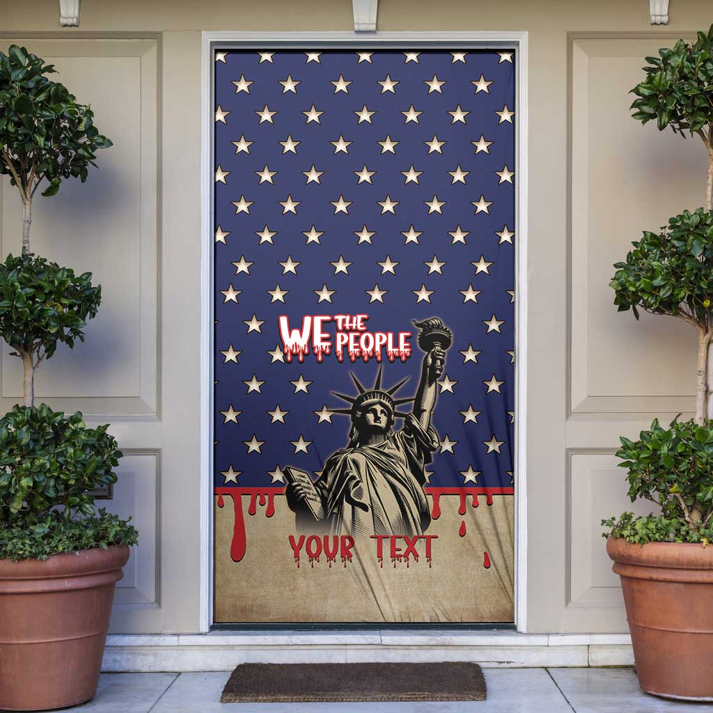 Personalized USA 4th Of July Door Cover We The People - Wonder Print Shop