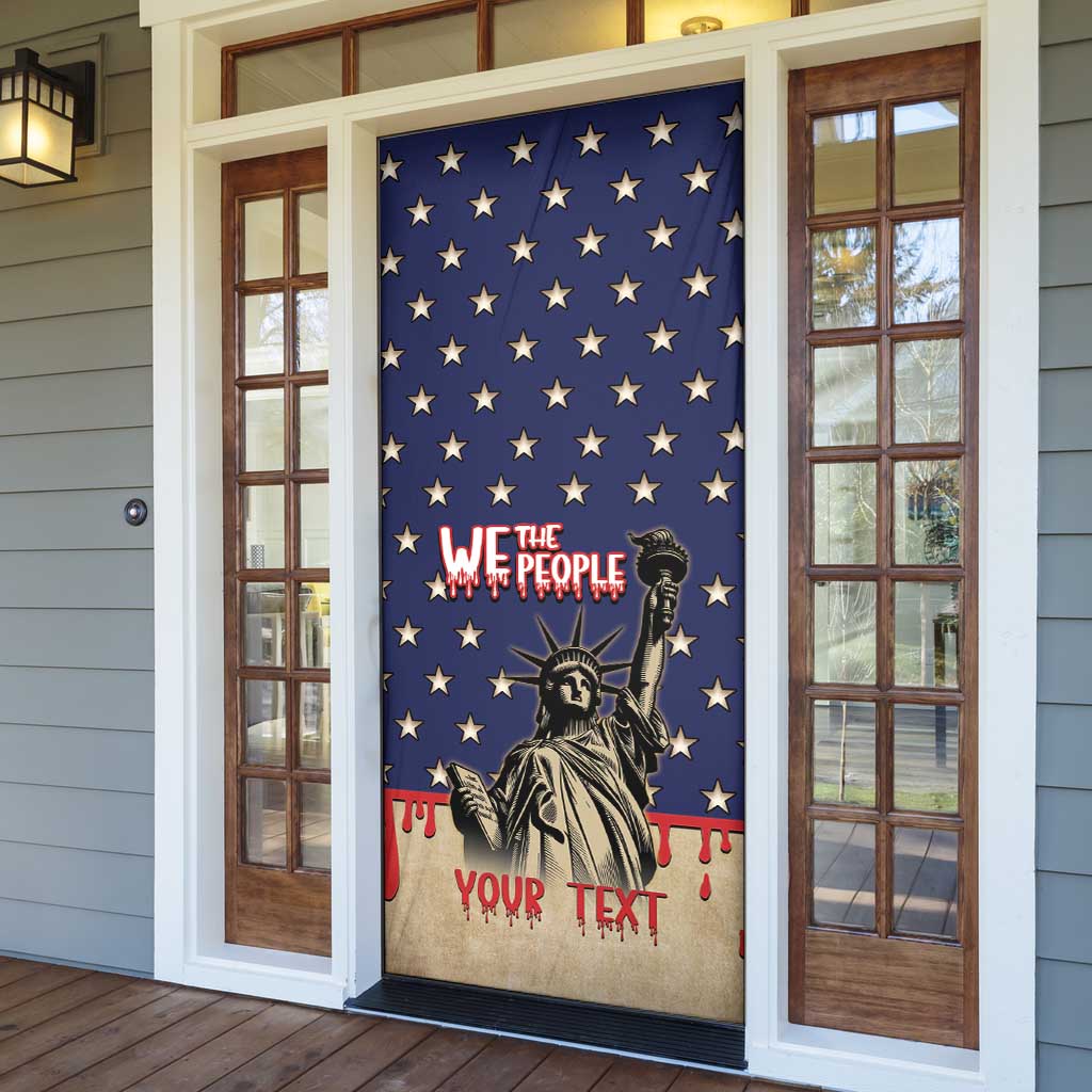 Personalized USA 4th Of July Door Cover We The People - Wonder Print Shop
