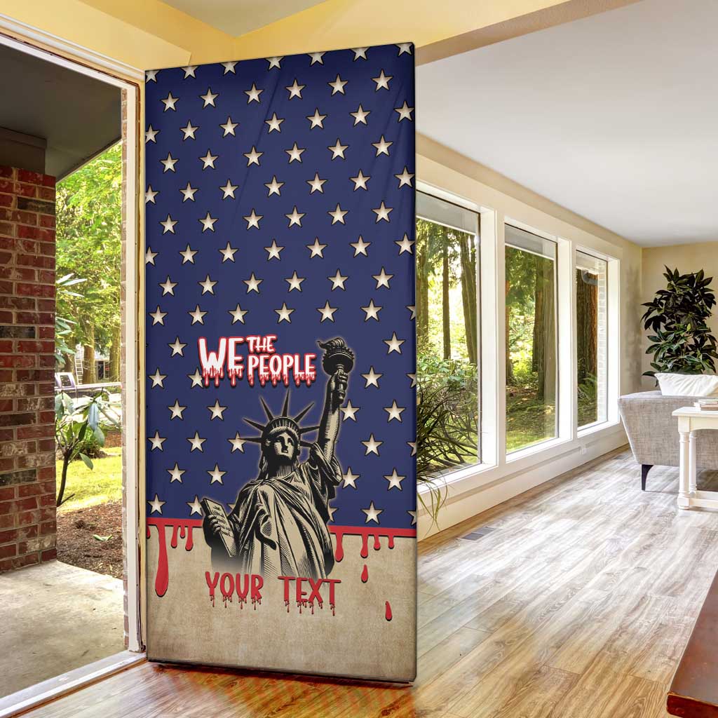 Personalized USA 4th Of July Door Cover We The People - Wonder Print Shop