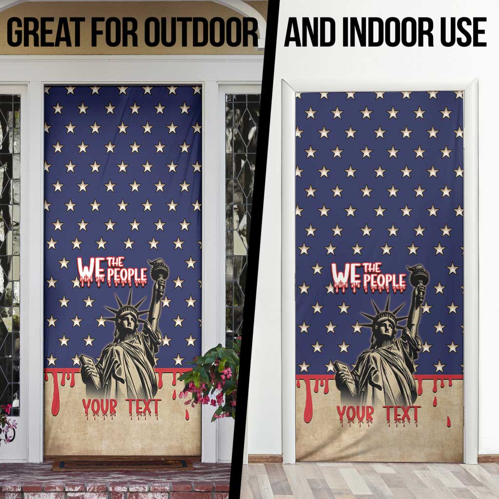 Personalized USA 4th Of July Door Cover We The People - Wonder Print Shop