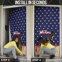 Personalized USA 4th Of July Door Cover We The People - Wonder Print Shop