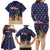 Personalized USA 4th Of July Family Matching Long Sleeve Bodycon Dress and Hawaiian Shirt We The People - Wonder Print Shop