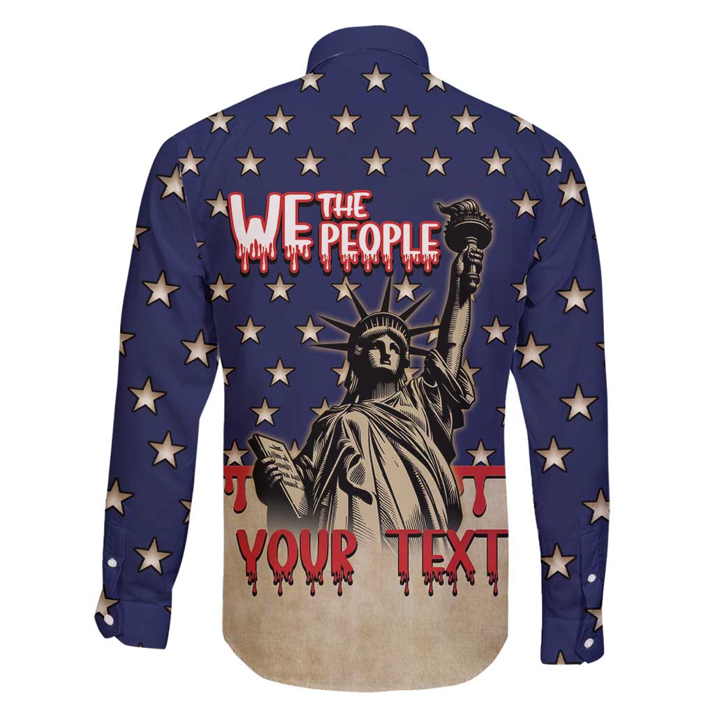 Personalized USA 4th Of July Family Matching Mermaid Dress and Hawaiian Shirt We The People - Wonder Print Shop