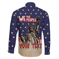 Personalized USA 4th Of July Family Matching Puletasi and Hawaiian Shirt We The People - Wonder Print Shop