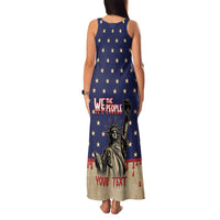 Personalized USA 4th Of July Family Matching Tank Maxi Dress and Hawaiian Shirt We The People - Wonder Print Shop
