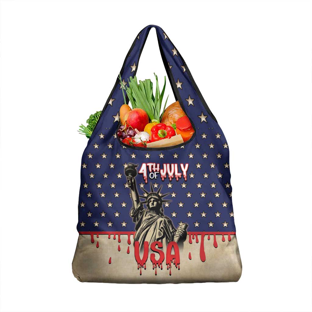 USA 4th Of July Grocery Bag We The People - Wonder Print Shop