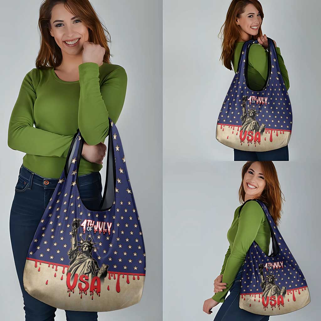 USA 4th Of July Grocery Bag We The People - Wonder Print Shop