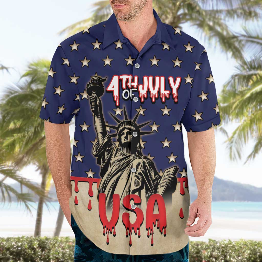 Personalized USA 4th Of July Hawaiian Shirt We The People - Wonder Print Shop