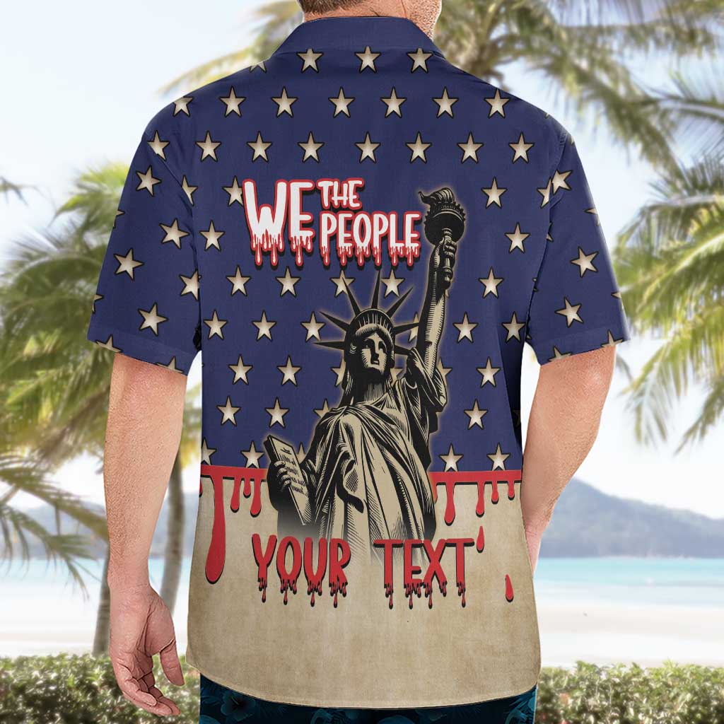 Personalized USA 4th Of July Hawaiian Shirt We The People - Wonder Print Shop
