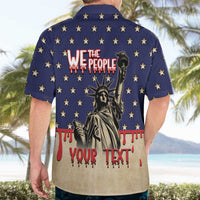Personalized USA 4th Of July Hawaiian Shirt We The People - Wonder Print Shop