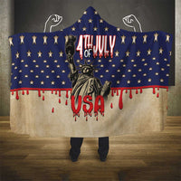 USA 4th Of July Hooded Blanket We The People - Wonder Print Shop