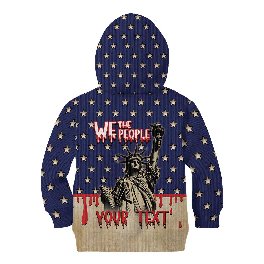 Personalized USA 4th Of July Kid Hoodie We The People - Wonder Print Shop