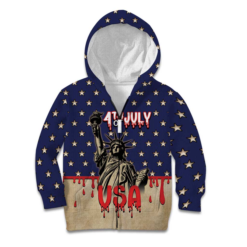 Personalized USA 4th Of July Kid Hoodie We The People - Wonder Print Shop