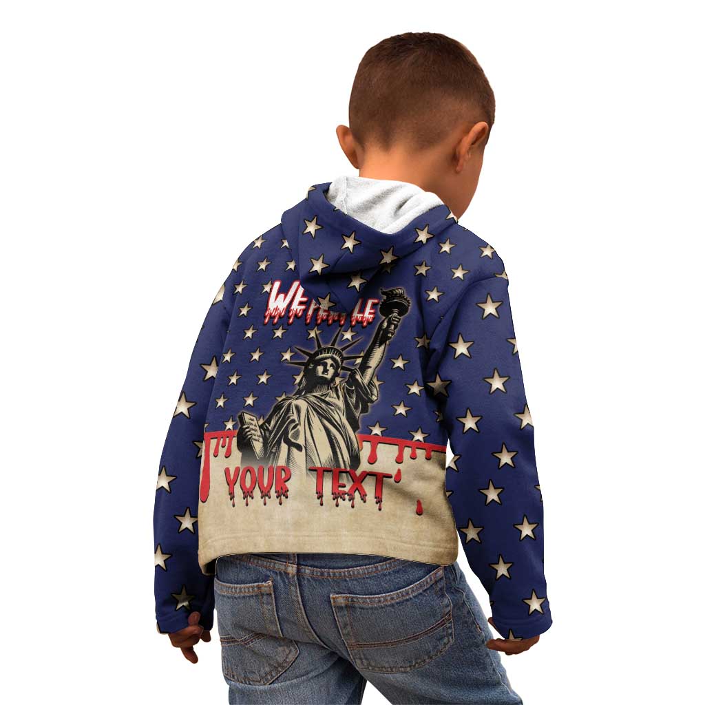 Personalized USA 4th Of July Kid Hoodie We The People - Wonder Print Shop