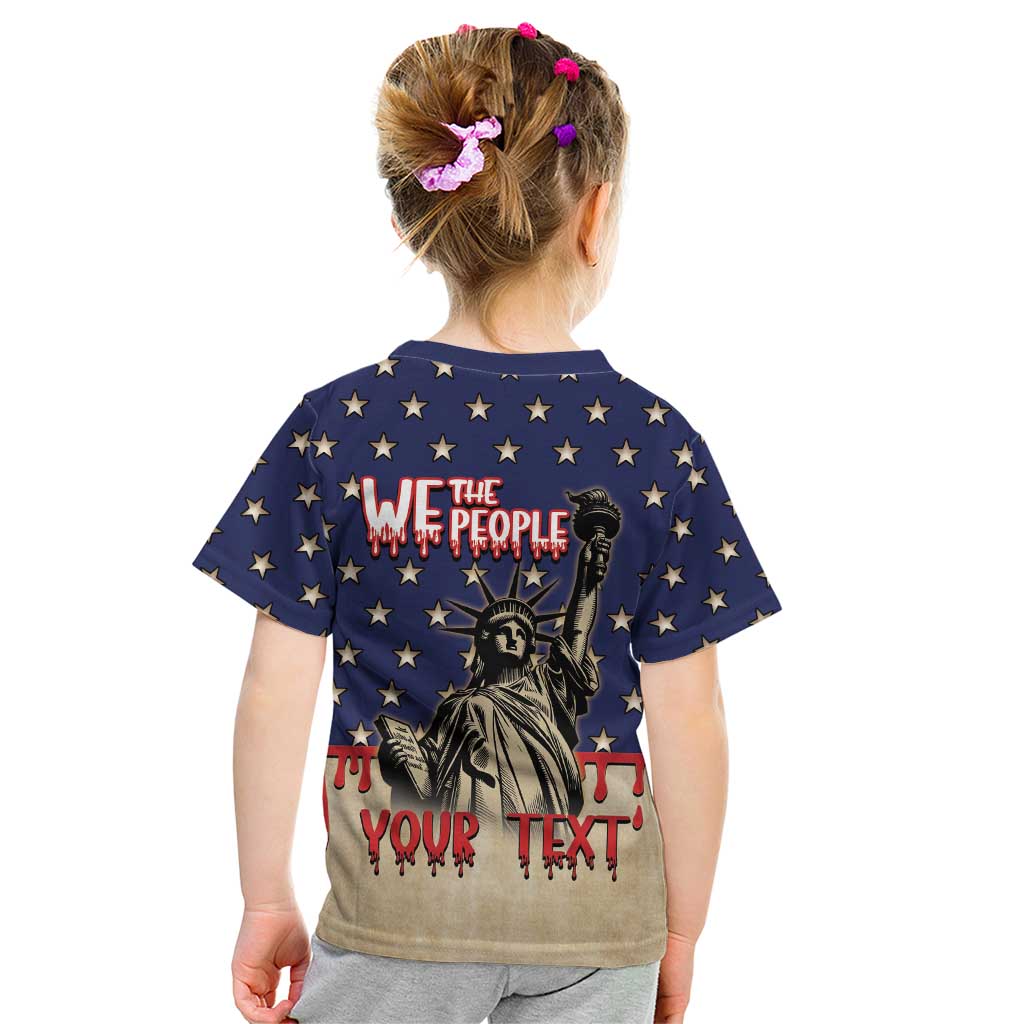 Personalized USA 4th Of July Kid T Shirt We The People - Wonder Print Shop