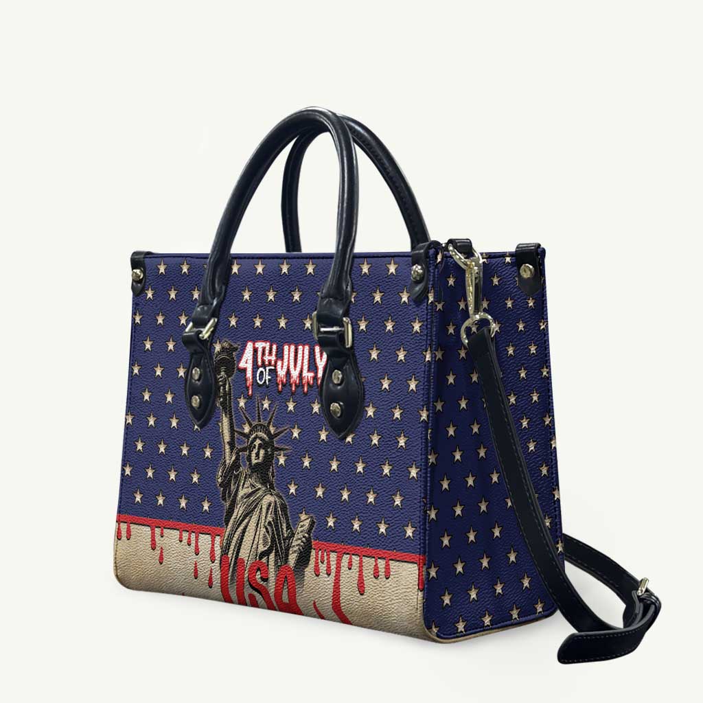 USA 4th Of July Leather Bag We The People - Wonder Print Shop
