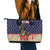 USA 4th Of July Leather Tote Bag We The People - Wonder Print Shop