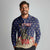 Personalized USA 4th Of July Long Sleeve Polo Shirt We The People - Wonder Print Shop