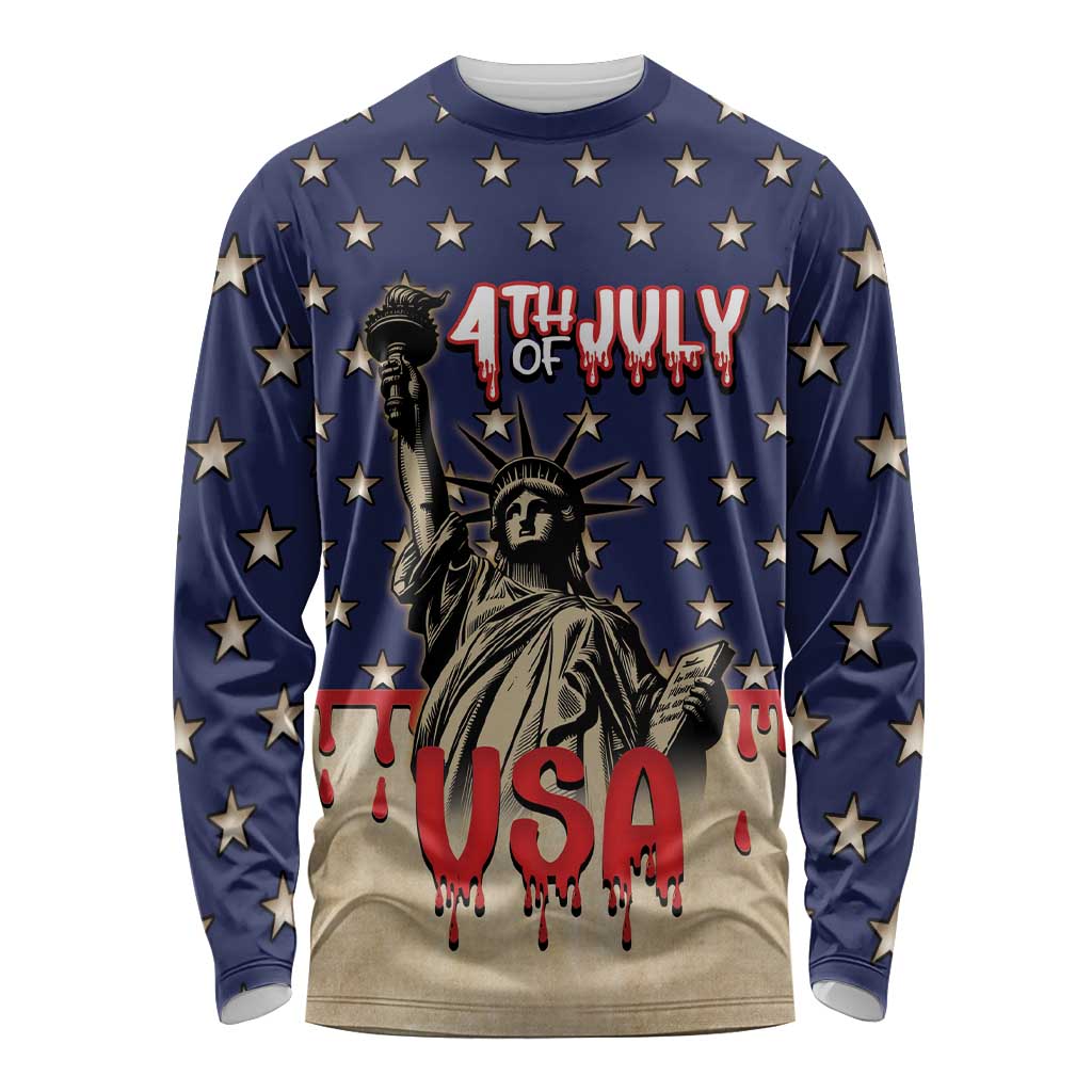 Personalized USA 4th Of July Long Sleeve Shirt We The People - Wonder Print Shop